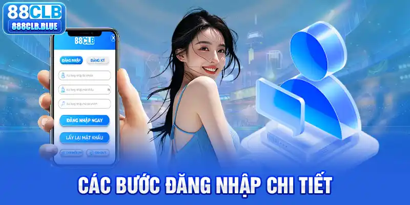 04 bước đăng nhập chi tiết